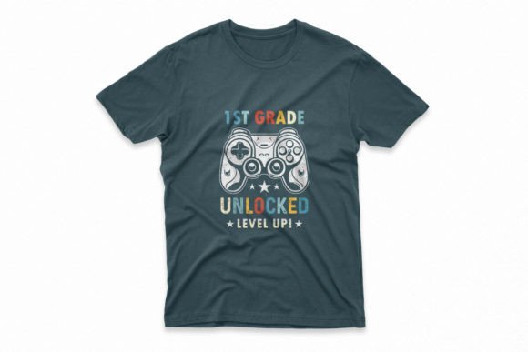 1st Grade Unlocked Level Up T-Shirt: A Creative Back-to-School Must-Have