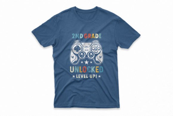2nd Grade Unlocked Level Up T-shirt