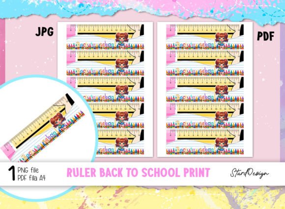 Back to School Ruler Print