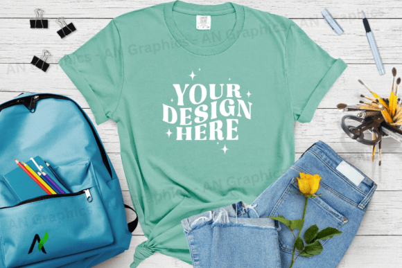 Comfort Colors 1717 Mockup - 031: A Professional Tool for T-Shirt Designers and Entrepreneurs
