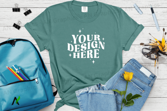 Comfort Colors 1717 Mockup - 036: A Professional T-Shirt Design Tool