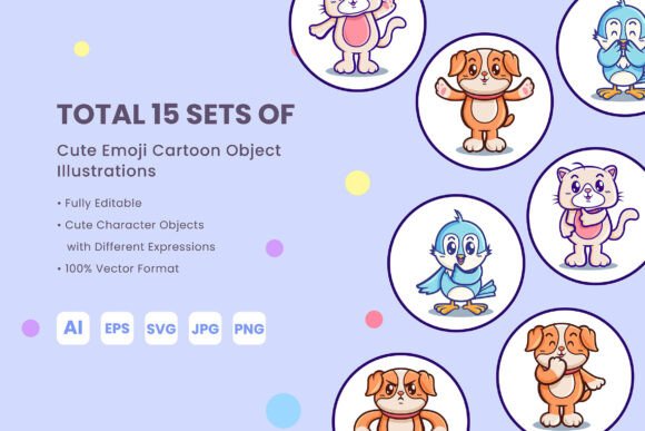 Cute Cartoon Object Illustration