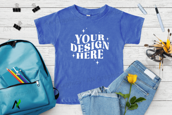 Discover the Kids Bella Canvas 3001B Mockup: A Powerful Tool for Back to School T-Shirt Design