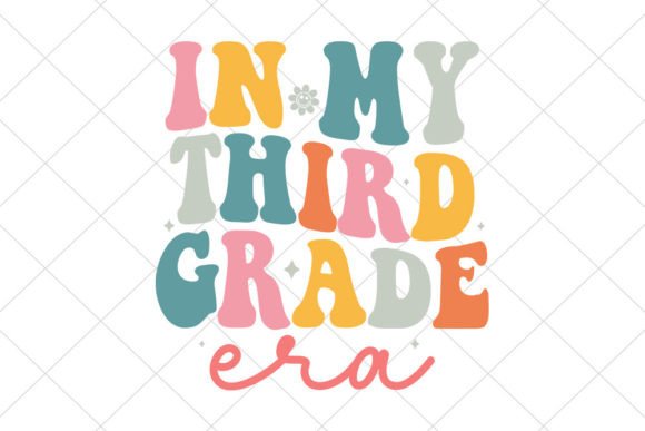 In My Third Grade Era and Retro Back to School SVG Design: A Creative Resource for Crafters and Designers
