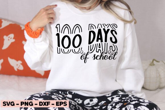 Strategic Use of 100 Days of School SVG Trendy Teacher 34 for Creative and Educational Projects