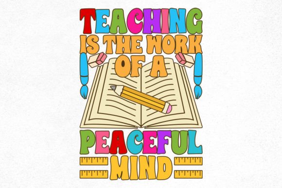 Teacher Groovy Design, Teaching is the Art of Connection