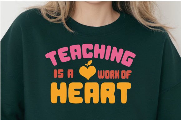 Teaching is a Work of Heart Svg: A Versatile Resource for Educators and Creators