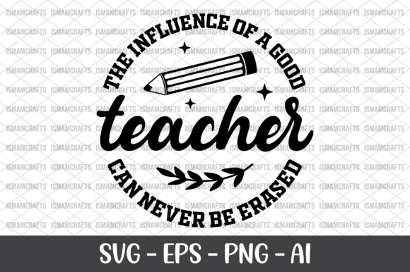 The Influence of a Good Teacher Can SVG