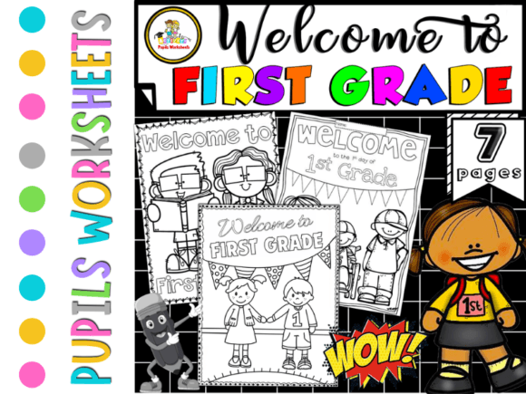 Welcome to First Grade Coloring Pages